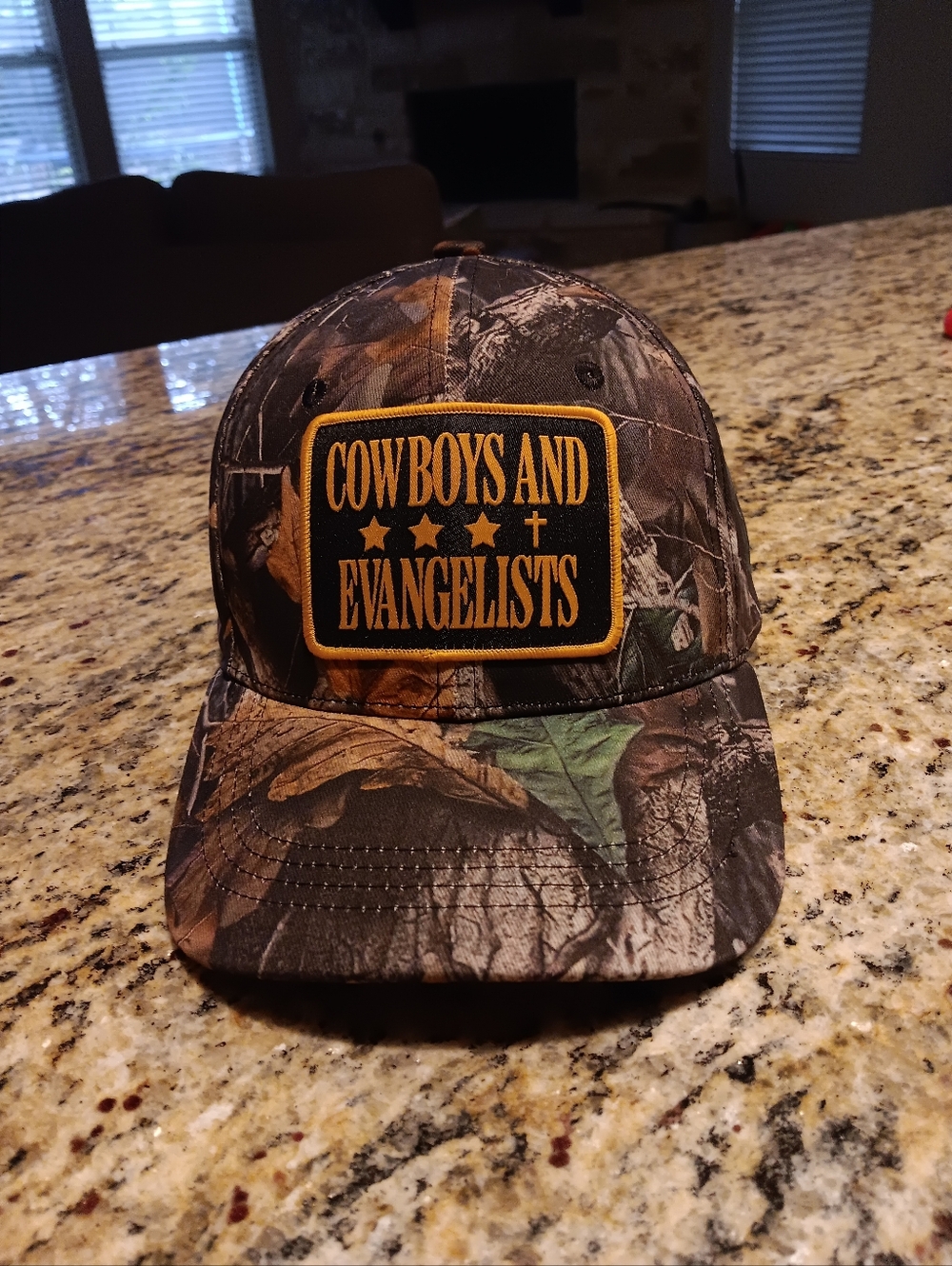 Common Rags Cowboys and Evangelists Camo Hat